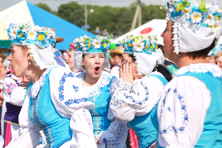 Торжественное открытие славянского