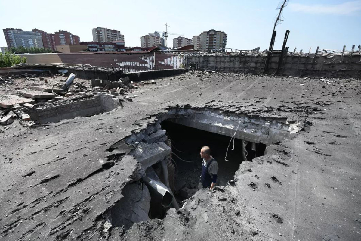 Мэр Донецка назвал обстрел города одним из самых ожесточенных за восемь лет