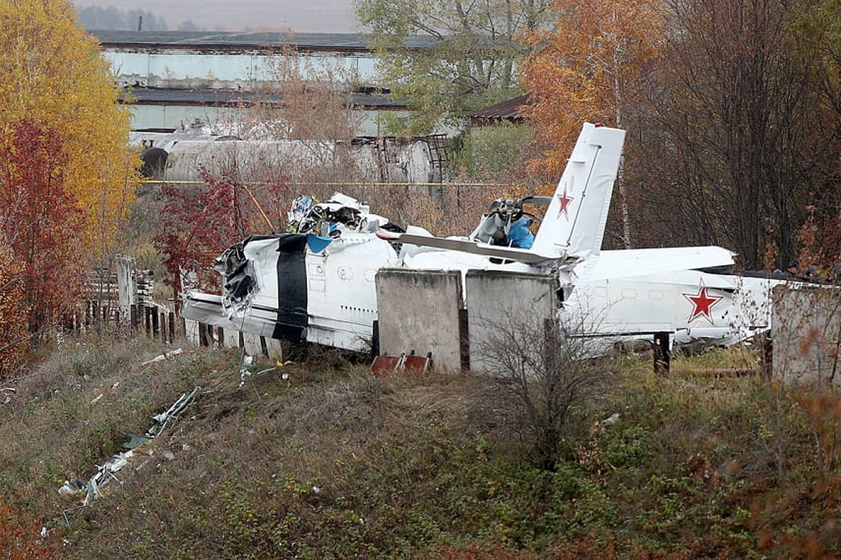 Упавший самолет в татарстане