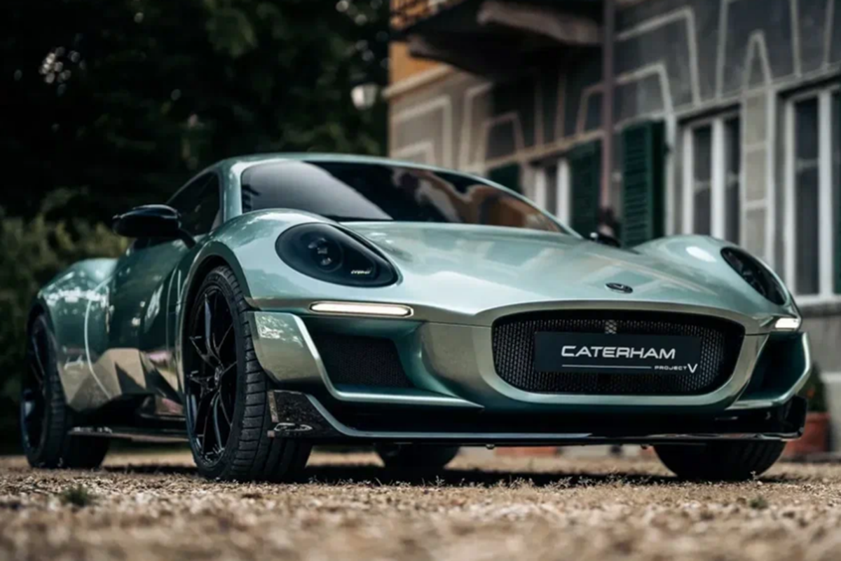 Спорткар Caterham Project V получил необычную внешность