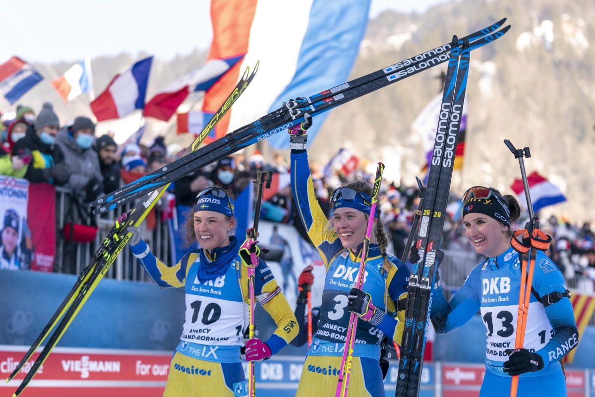 В Красноярске грузинка чемпион по биатлону