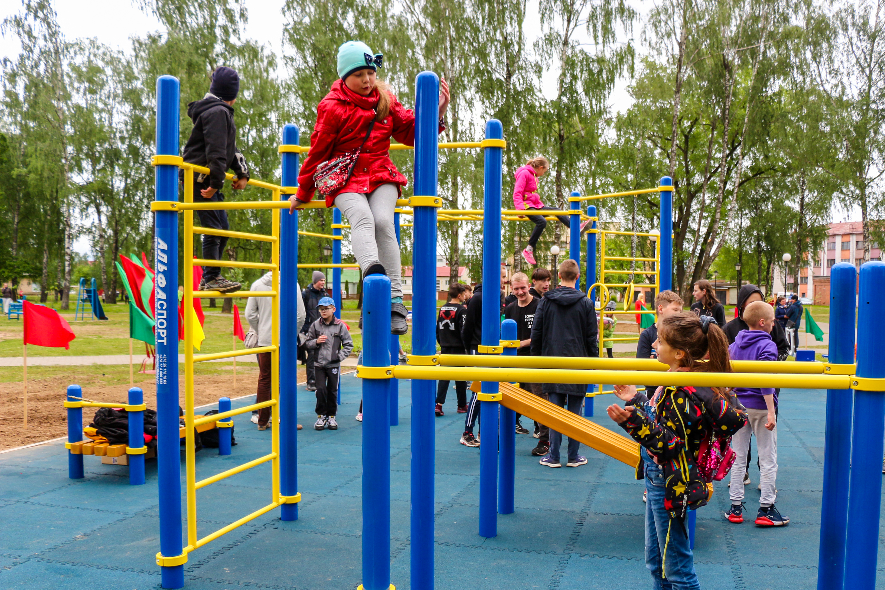 Площадка для воркаута Тюмень