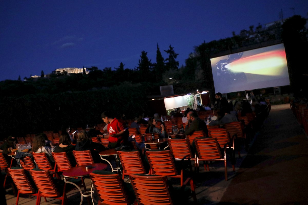 Кинотеатр под открытым небом Ялта. Кинотеатры под открытым небом в Греции. Open Air Cinema.