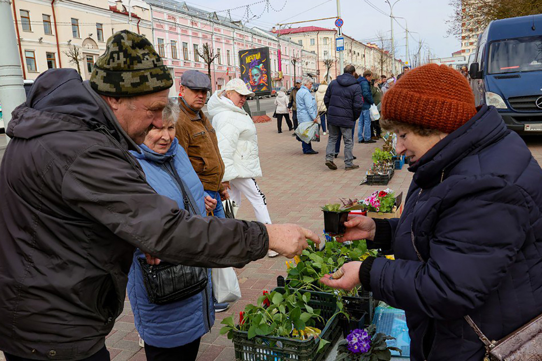 Первая весенняя ярмарка прошла в Витебске. Узнали цены и когда следующая