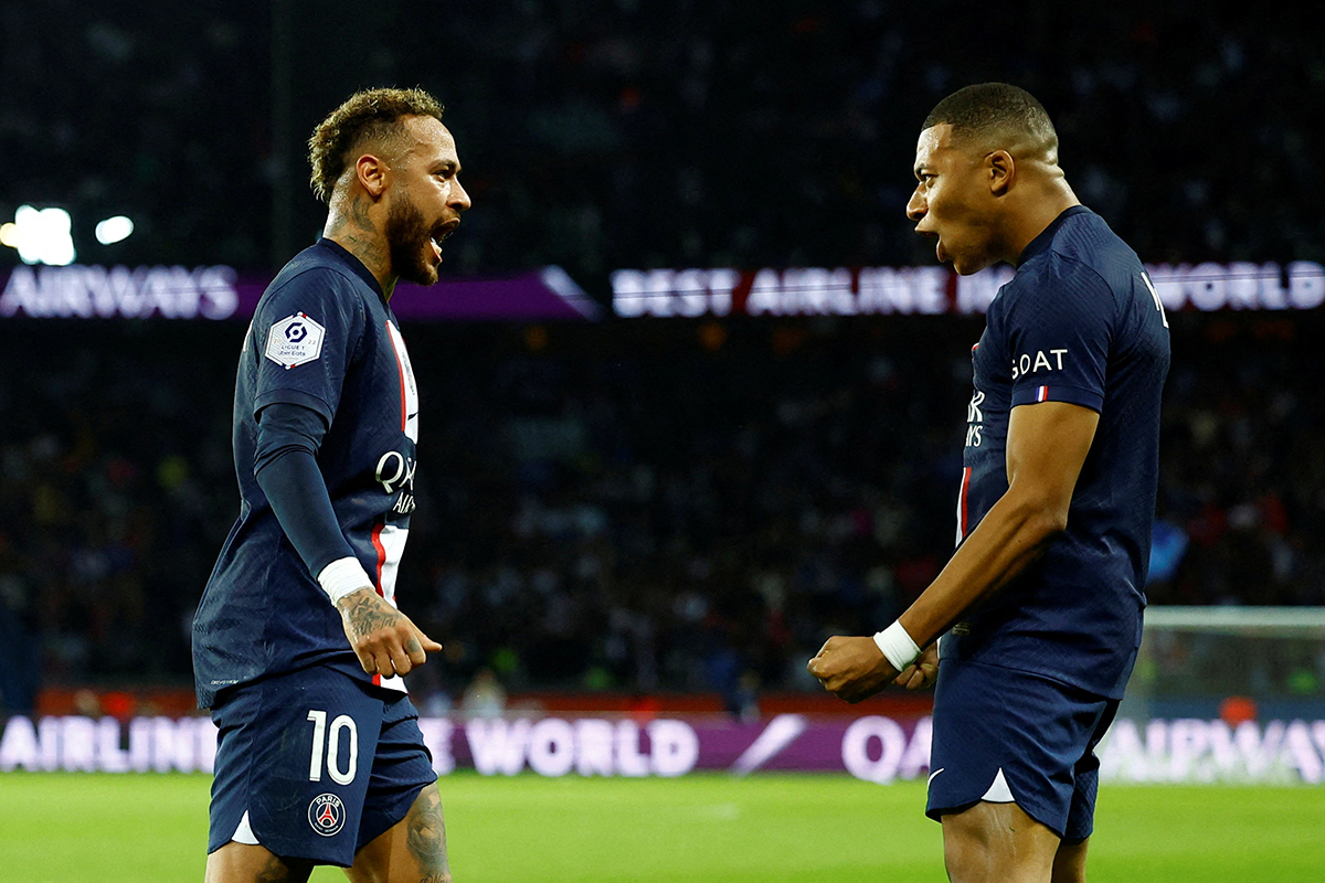Гол Неймара принес ПСЖ победу над «Марселем» в матче чемпионата Франции по  футболу