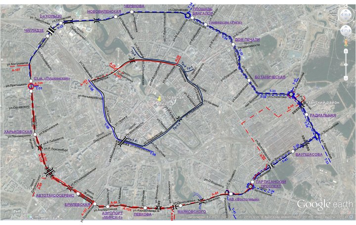 Мкад 2 карта минска