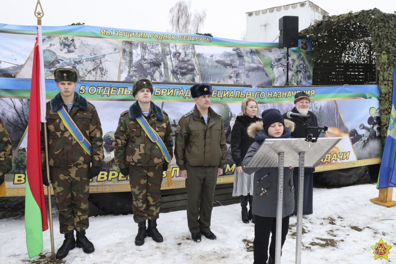 На базе бригады спецназа ССО открыт военно-патриотический клуб 