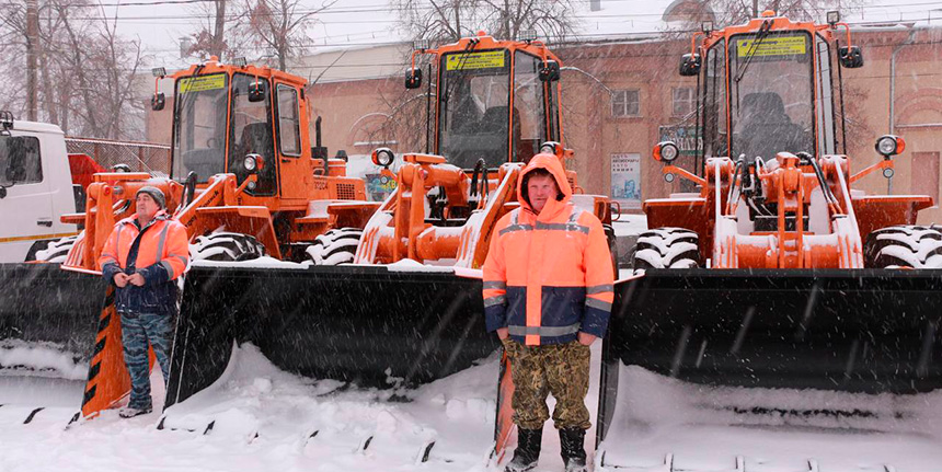 «АМКОДОР» поставил технику городскому округу города Бор Нижегородской