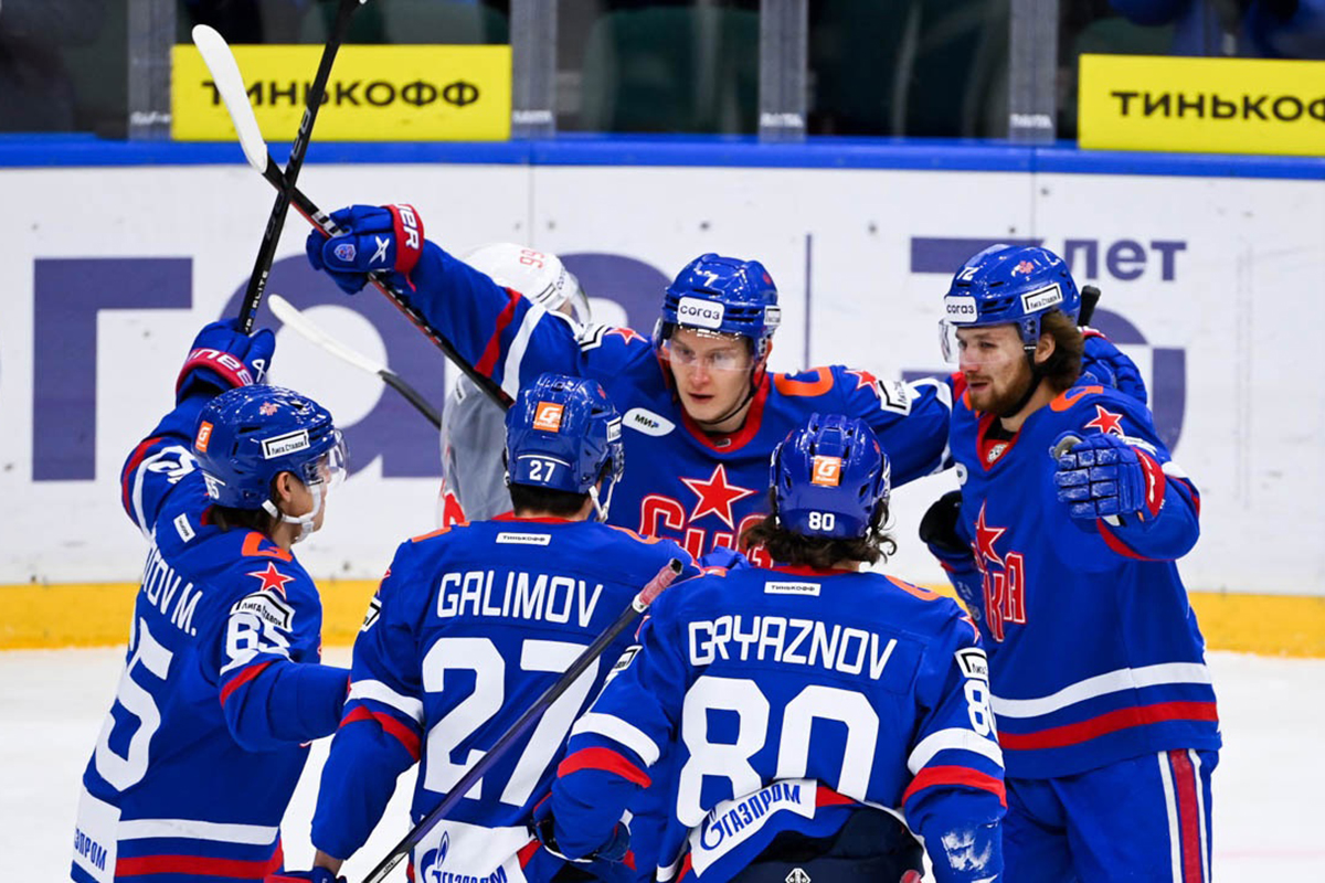СКА обыграл «Спартак» в матче КХЛ, Алистров отметился голом и  результативной передачей