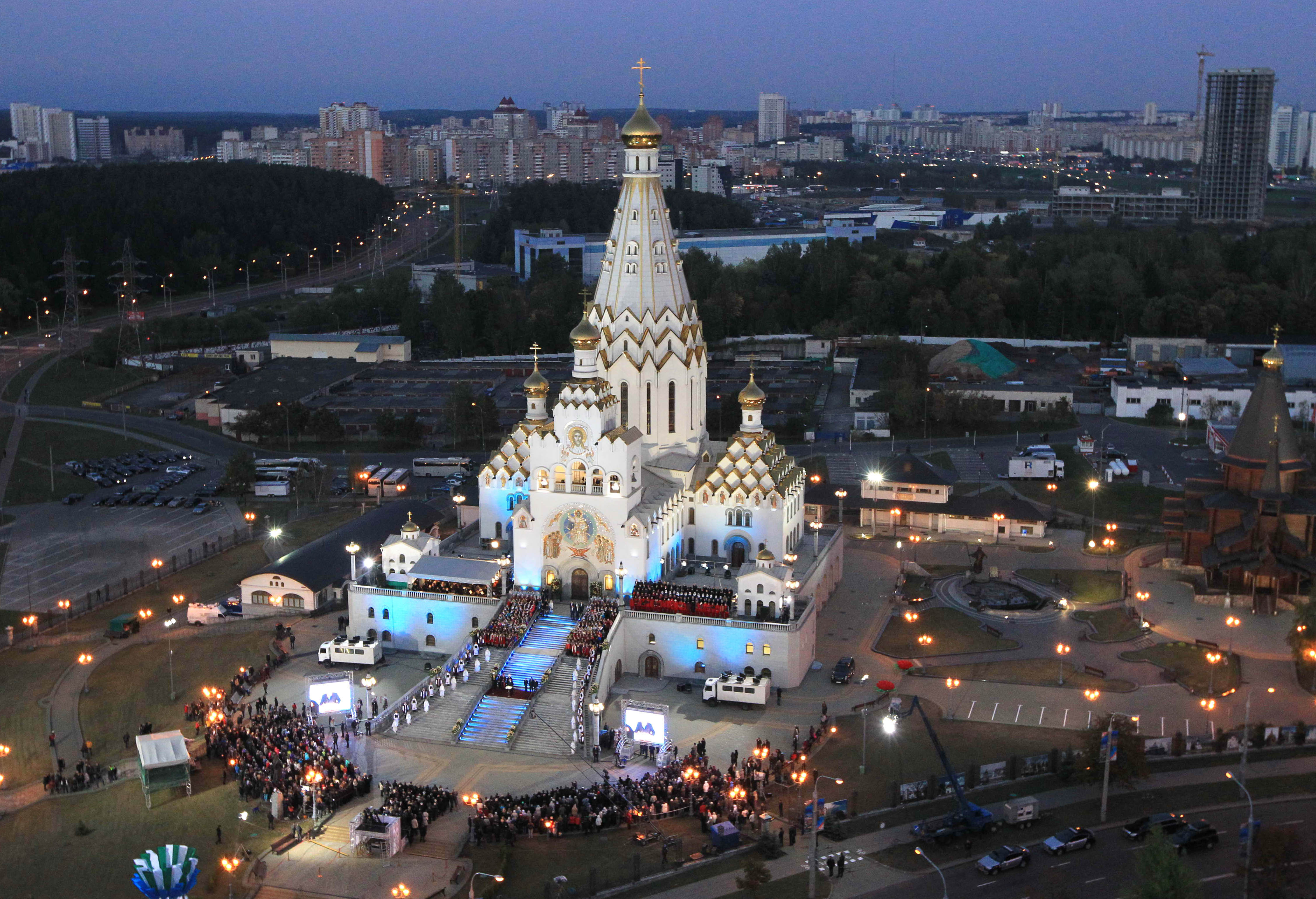 Всехсвятская Церковь Минск внутри