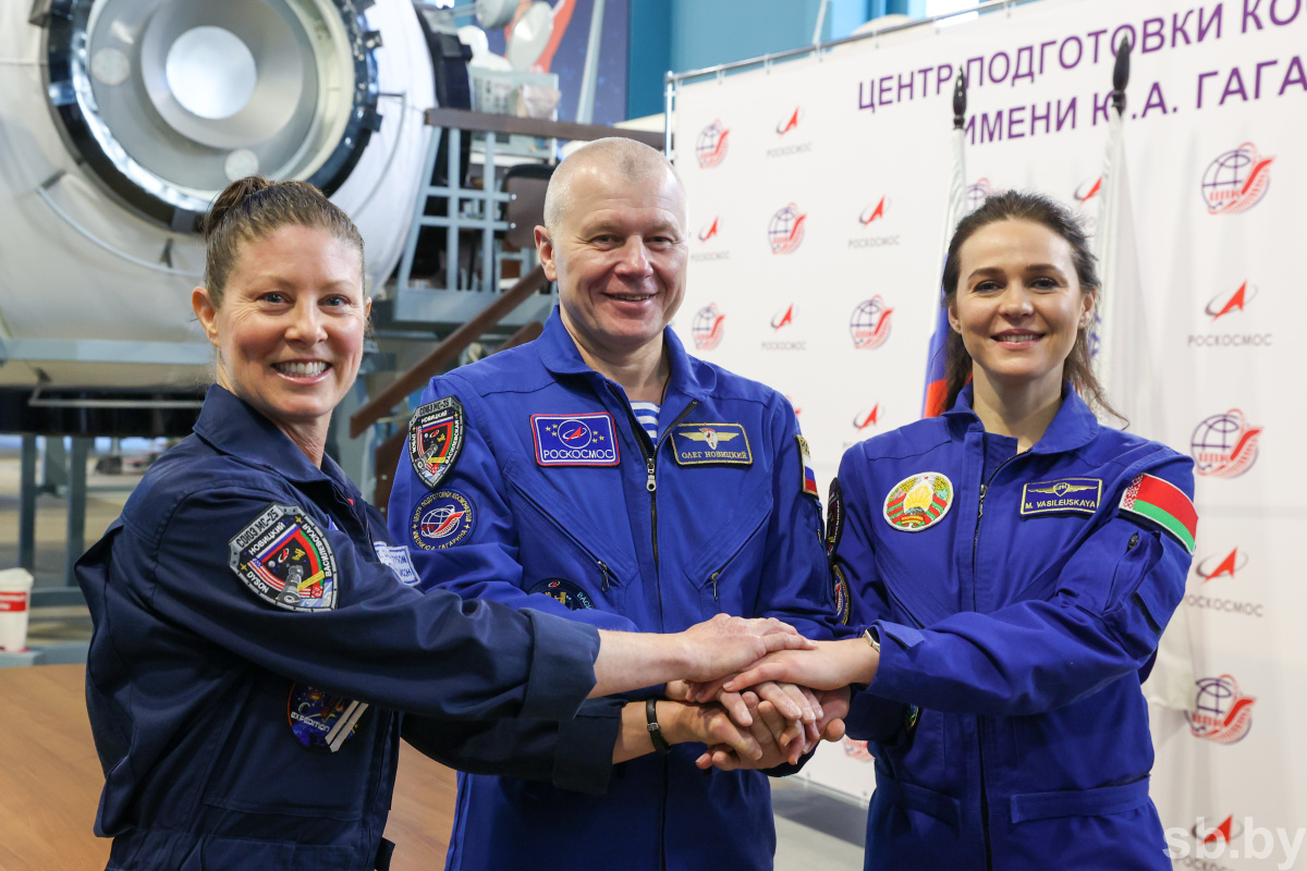 Cosmonaut Novitsky: Marina Vasilevskaya is doing excellent training