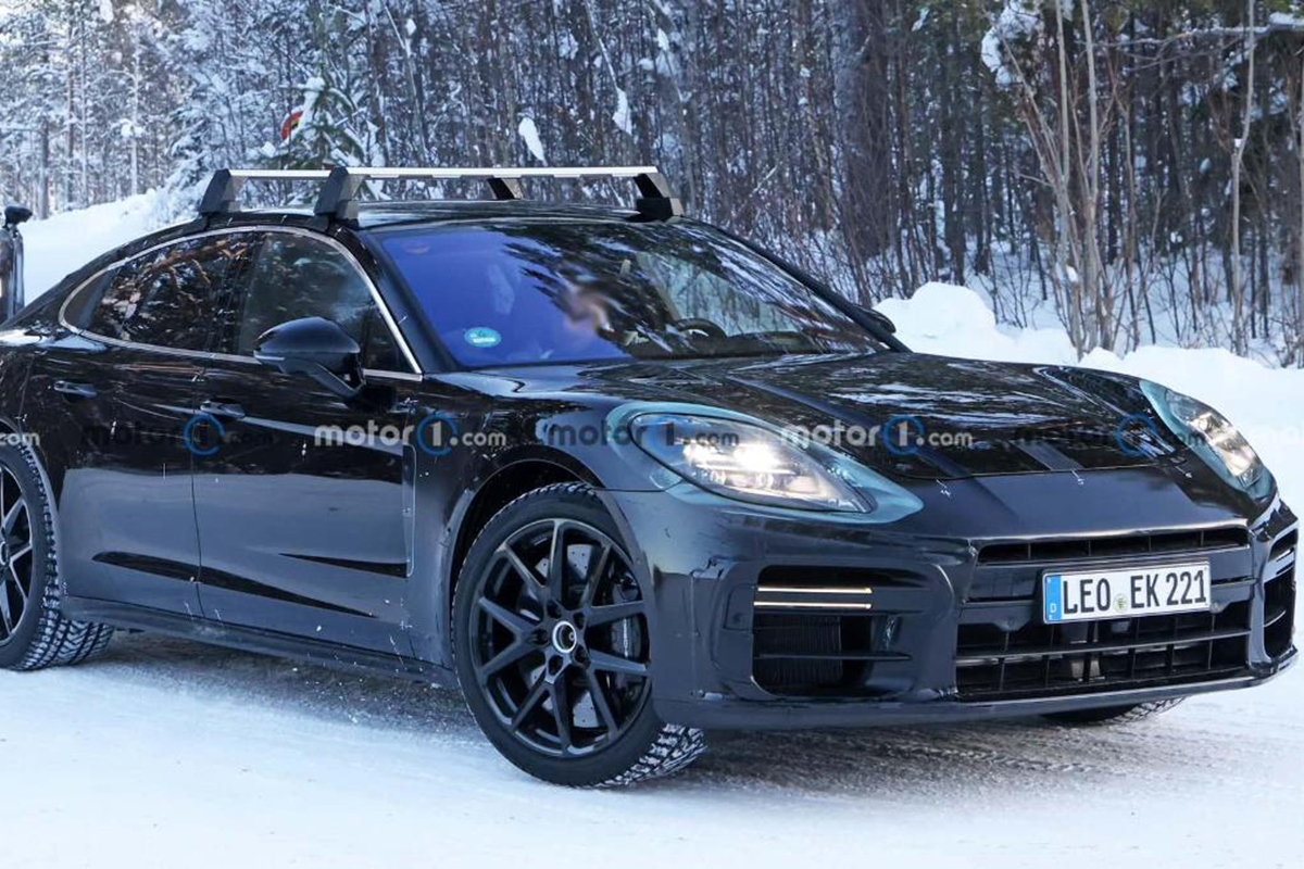 Porsche Panamera 2024 рассекретили до официальной премьеры