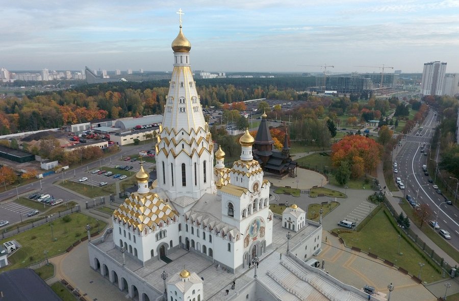 Всехсвятская Церковь Минск внутри