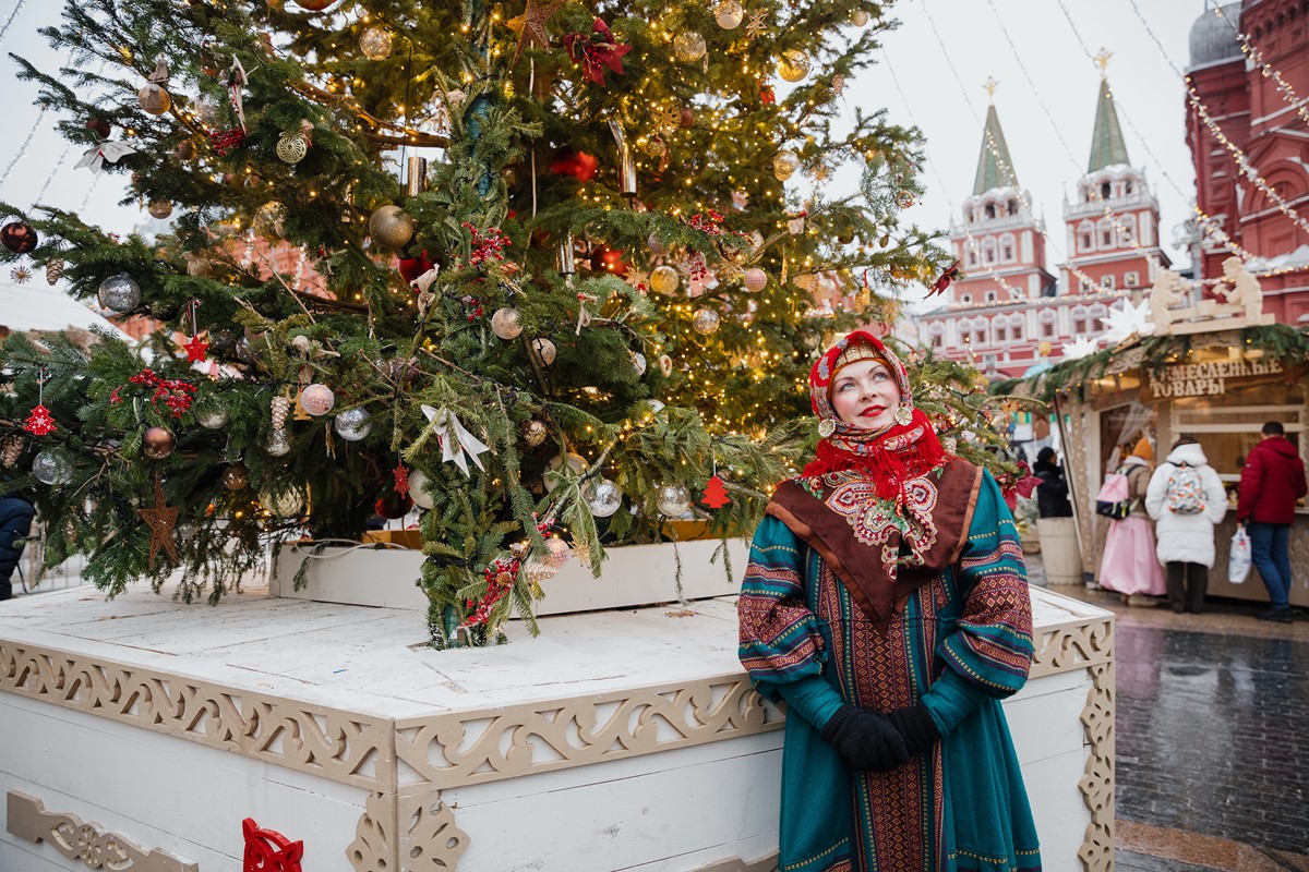 Новогоднее путешествие в Москве