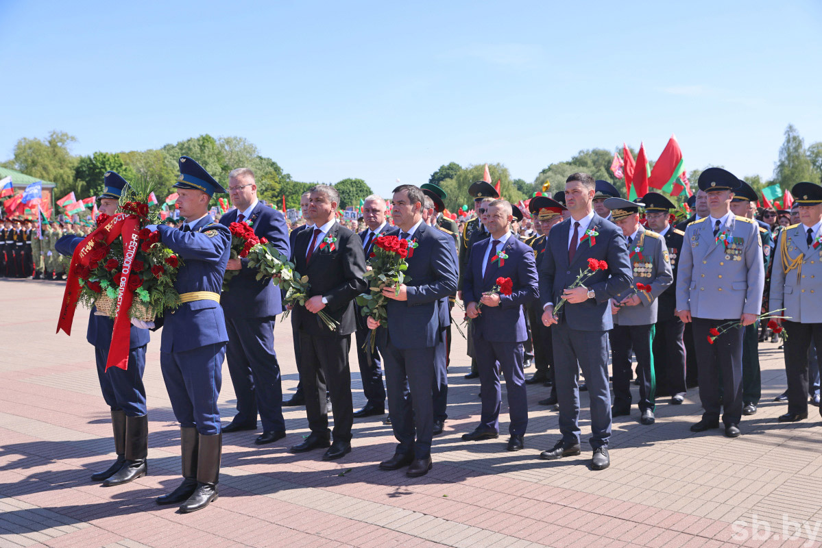 Шулейко на праздновании Дня Победы в Брестской крепости: память – это самое  дорогое