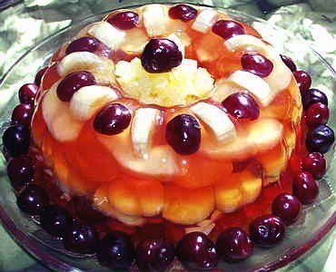 Желейный торт с фруктами и бисквитом, пошаговый рецепт на ккал, фото, ингредиенты - Анастасия