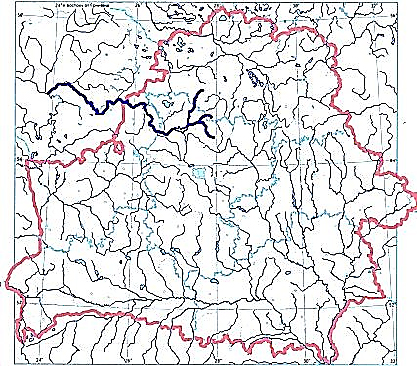 Неман река беларусь карта