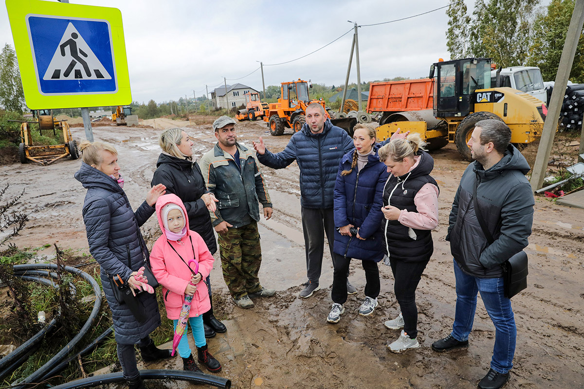 В витебском микрорайоне Орехово обеспокоены возможным срывом очередных  сроков строительства инфраструктуры