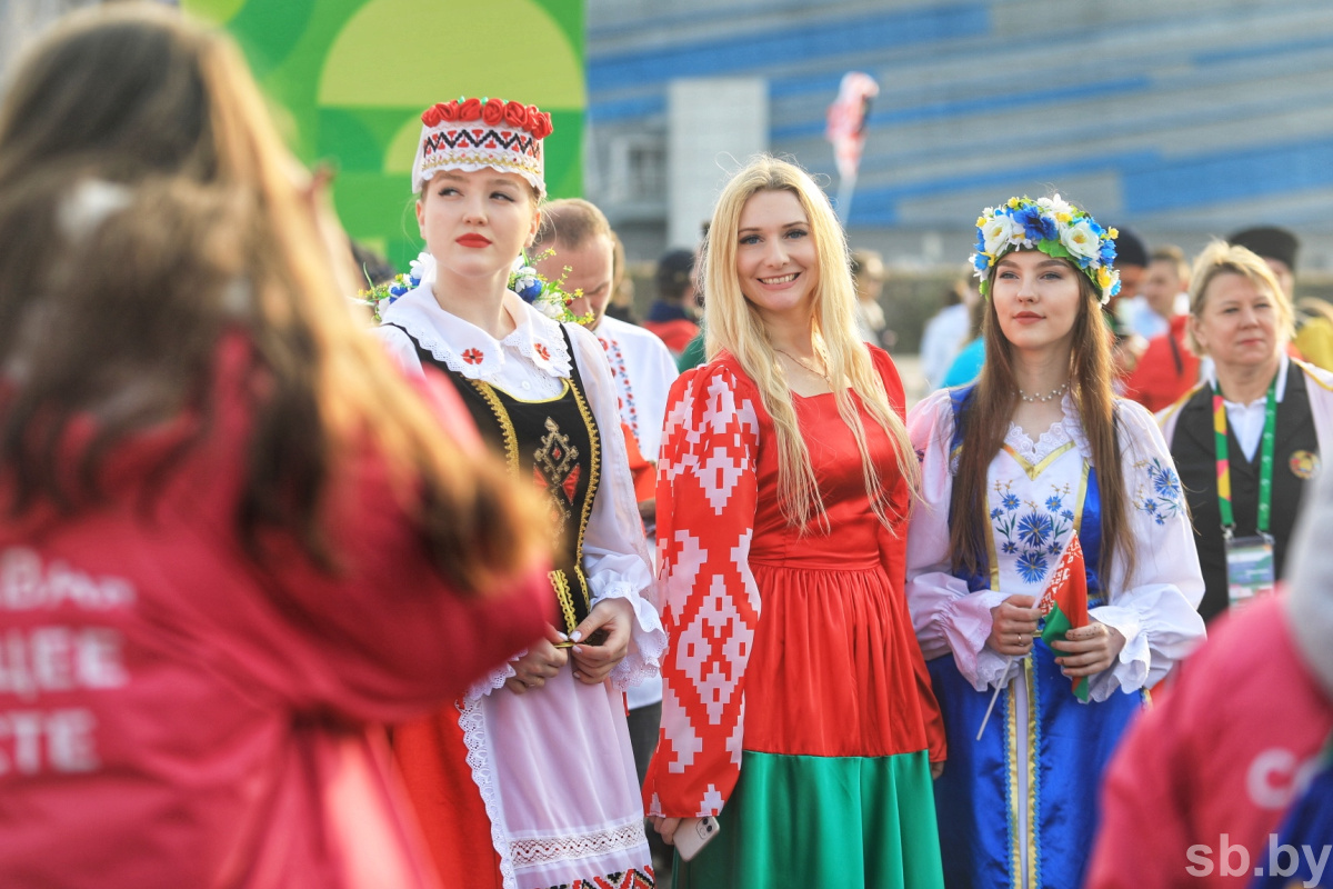 Belarusian delegation participated in World Youth Festival 2024 march ...