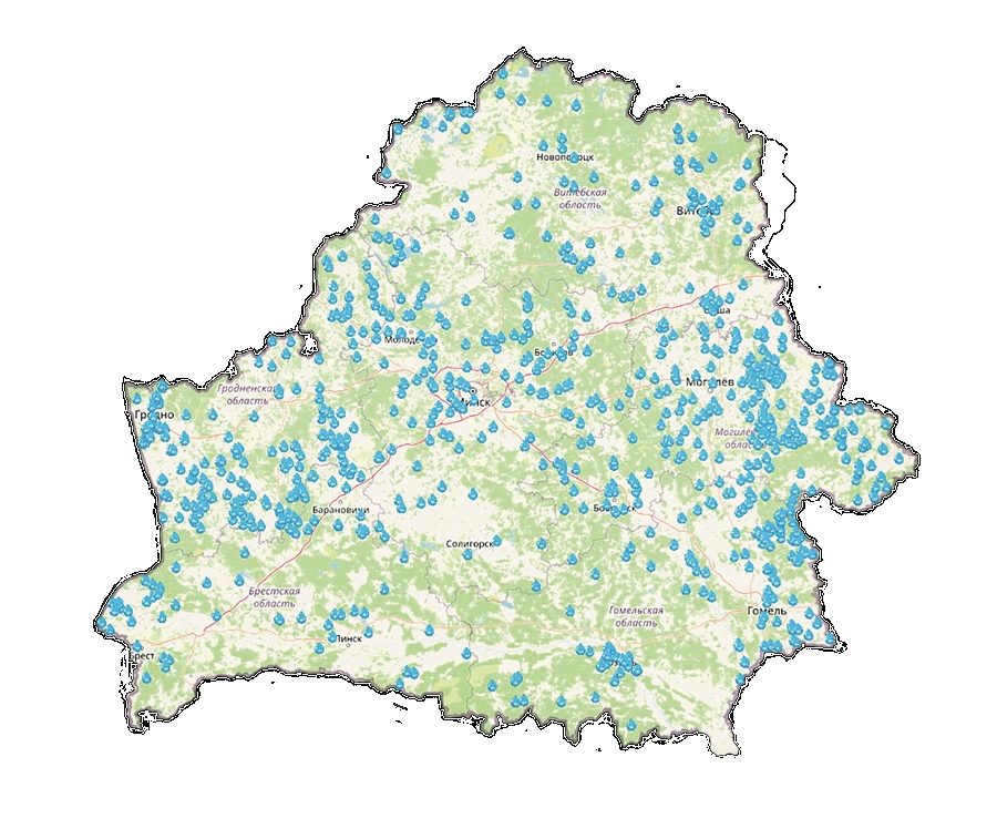 Минск острошицкий городок карта