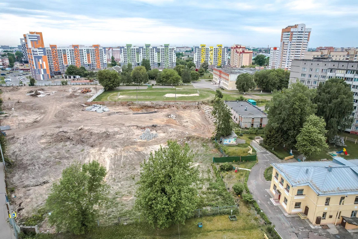 Магазин, банк и поликлинику построят рядом с новыми многоэтажками в Гомеле