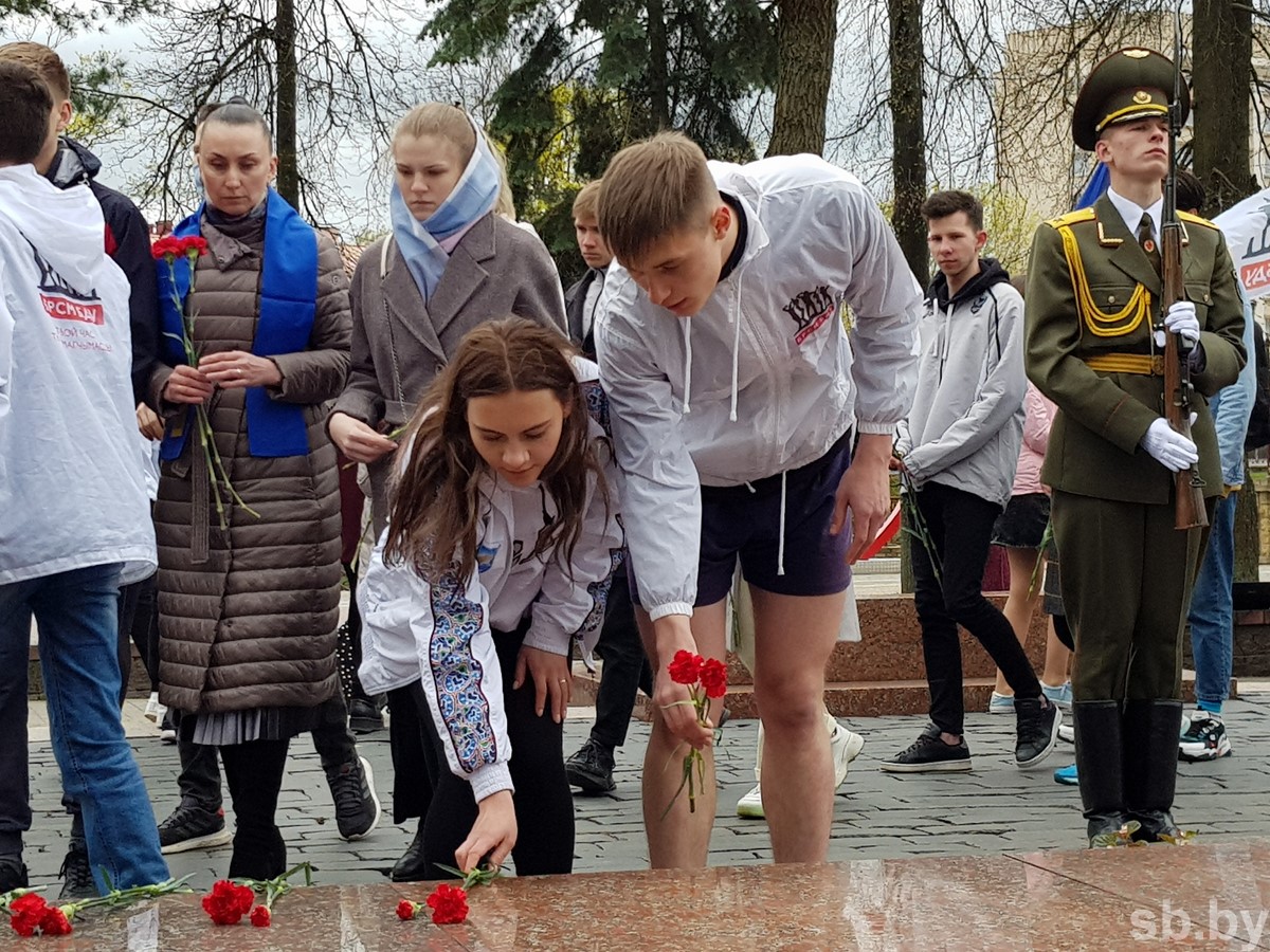 Мероприятие 4 августа. Вместе за сильную и процветающую Беларусь. Финал мероприятия.