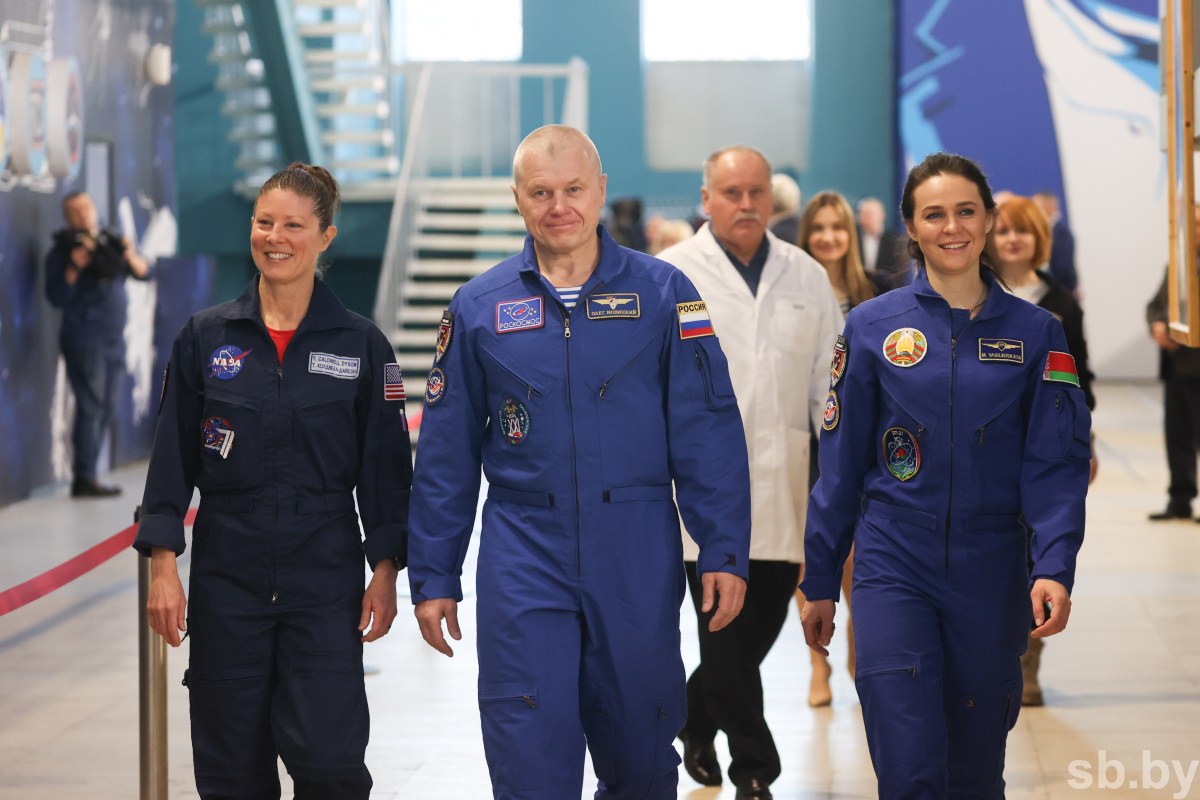 Cosmonaut Novitsky: Marina Vasilevskaya is doing excellent training