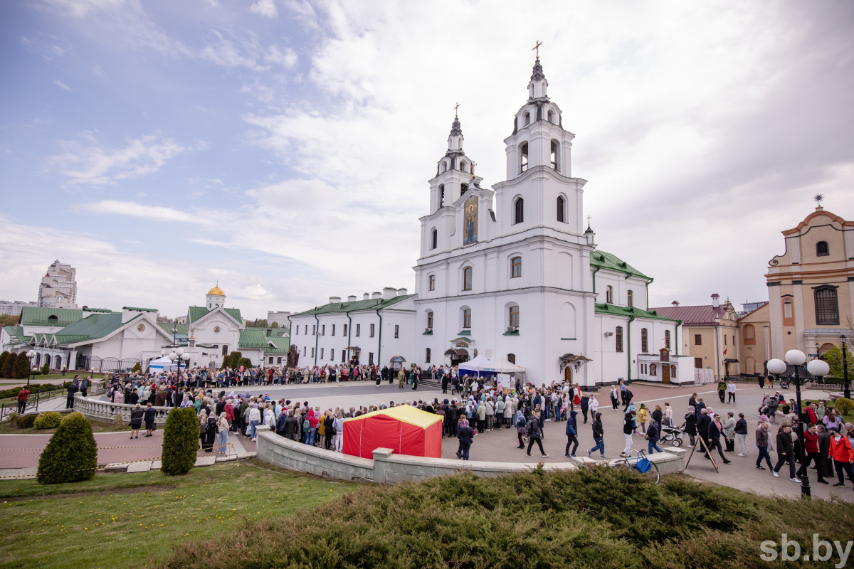 News photo: Orthodox Christians celebrated Palm Sunday in Belarus