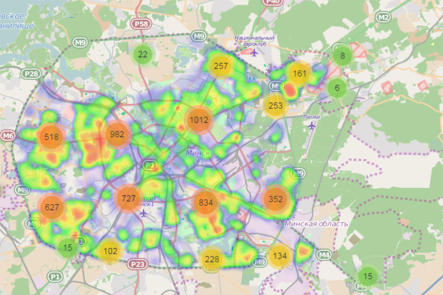 Карта минске фото. Экологическая карта Минска. Экологические районы Минска. Минск экология карта. Минск криминальные районы.