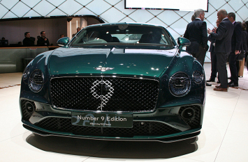 Bentley украсит спецверсию Continental золотом и фрагментом довоенной гоночной машины