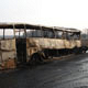 В Азербайджане попал в аварию и загорелся автобус с 40 пассажирами 