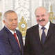 А.Лукашенко на встрече с И.Каримовым предложил вывести белорусско-узбекские отношения на более высокий уровень