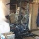 В Наровле cгорел магазин мебели, спасатели эвакуировали 10 человек