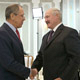 Александр Лукашенко встретился с министром иностранных дел России Сергеем Лавровым