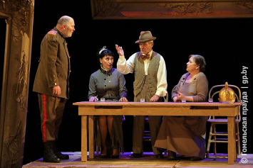В Гомельском областном драматическом театре состоялась премьера трагифарса «Тоот, другие и майор» 