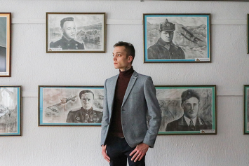 Молодой художник Алексей Лещев из Лепеля создает уникальные проекты с историей