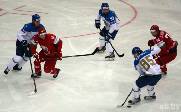 Сборная Беларуси по хоккею сегодня сыграет с командой Казахстана на ЧМ в первом дивизионе