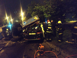 В Минске пьяный водитель врезался в трактор, погиб пассажир