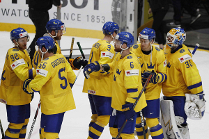 Шведы разгромили австрийцев в матче ЧМ по хоккею