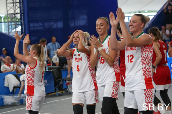 Женская сборная Беларуси по баскетболу обыграла россиянок и практически гарантировала себе место в плей-офф II Европейских игр