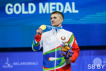 Первое золото у белорусских мужчин-самбистов на II Европейских играх