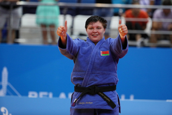Дзюдоистка Марина Слуцкая завоевала золотую медаль II Европейских игр