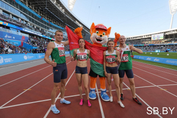 Белорусы завоевали серебро в командных соревнованиях по легкой атлетике