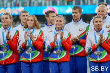 Белорусская сборная по легкой атлетике — с серебром II Европейских игр
