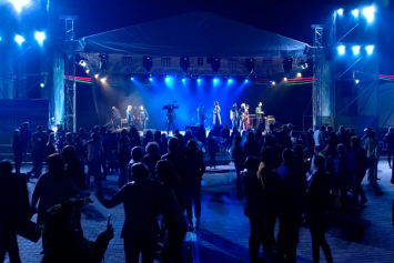 Ночная дискотека в Александрии на Купалье