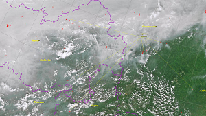 Горит площадь размером с Бельгию: опубликованы космические фото пожаров в Сибири 