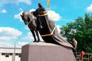 В Лиде устанавливают памятник князю Гедимину