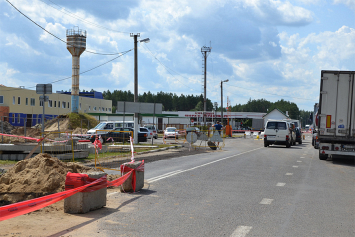 В Столинском районе полным ходом идет реконструкция международного пункта пропуска «Верхний Теребежов»