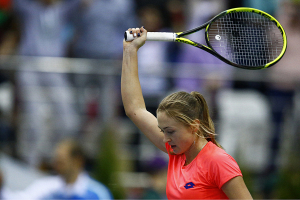 Александра Саснович вышла во второй раунд турнира в Нью-Йорке