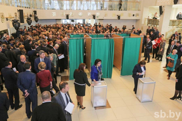 В Могилеве во Дворце культуры области проходят выборы членов Совета Республики